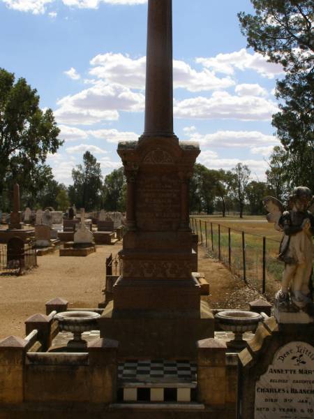 James Andrew MCLAUGHLIN,  | Cemetery,  | Nyngan, New South Wales  | 
