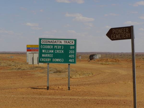 Oodnadatta,  | gateway to places even more remote,  | South Australia  | 