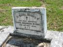 
Shane Maureen BYRNE, baby daughter,
died 14 May 1938;
St James Catholic Cemetery, Palen Creek, Beaudesert Shire
