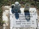 
Richard John CUMPER,
born 4 Oct 74 died 5 Oct 74;
St James Catholic Cemetery, Palen Creek, Beaudesert Shire
