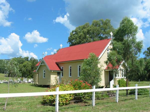 St James Catholic Church;  | St James Catholic Cemetery, Palen Creek, Beaudesert Shire  | 