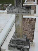 
Maud Ethel Dean COLLINS; 30 May 1931; aged 54;
Peachester Cemetery, Caloundra City
