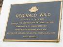 
Reginald WILD, 30-10-1912 - 16-5-2000, brother of Norman, Ivy, Laurie, Daisy, Elsie, Ivan;
Peachester Cemetery, Caloundra City
