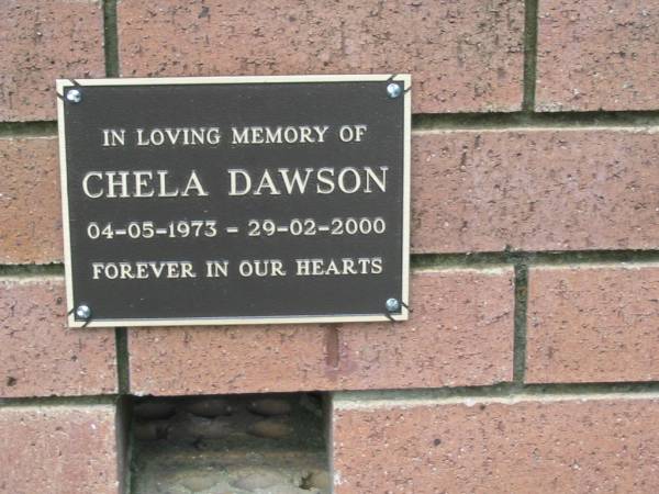 Chela DAWSON, 04-05-1973 - 29-02-2000;  | Peachester Cemetery, Caloundra City  | 