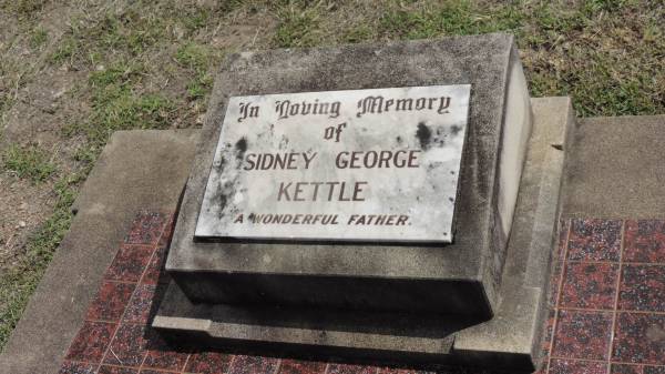 Sidney George KETTLE  |   | Peak Downs Memorial Cemetery / Capella Cemetery  | 