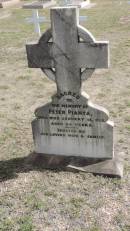 
Peter PIANTA
d: 15 Jan 1912 aged 68

Peak Downs Memorial Cemetery  Capella Cemetery
