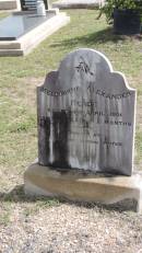 
Melbourne Alexander READE
d: 4 Apr 1901 aged 13 y 9 mo

Peak Downs Memorial Cemetery  Capella Cemetery
