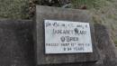
Margaret Mary OBRIEN
d: 17 Nov 1983 aged 84

Peak Downs Memorial Cemetery  Capella Cemetery
