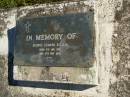 
George Edward BILLIAU,
born 5 Jan 1912,
died 17 May 1978;
Pimpama Island cemetery, Gold Coast
