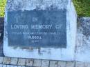 
Phyllis Nola RUSSELL;
Desmond Charles RUSSELL;
Pimpama Island cemetery, Gold Coast
