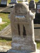 
Friedericke BUROW,
mother,
died 11 Feb? 1927 aged 74 years;
Pimpama Island cemetery, Gold Coast
