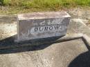 
F. BUROW;
Pimpama Island cemetery, Gold Coast
