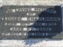 
Louise ENKELMANN,
died 20 Nov 1971 aged 57 years;
Pimpama Island cemetery, Gold Coast
