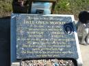Dale Owen MORRIS, 17-02-1984 - 18-10-2005, son & brother of Malcolm, Lorelle, Marnie & Kirsty; Pimpama Island cemetery, Gold Coast 