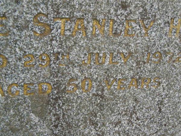 George Stanley HARRIS,  | died 29 July 1972 aged 50 years;  | Pimpama Uniting cemetery, Gold Coast  | 