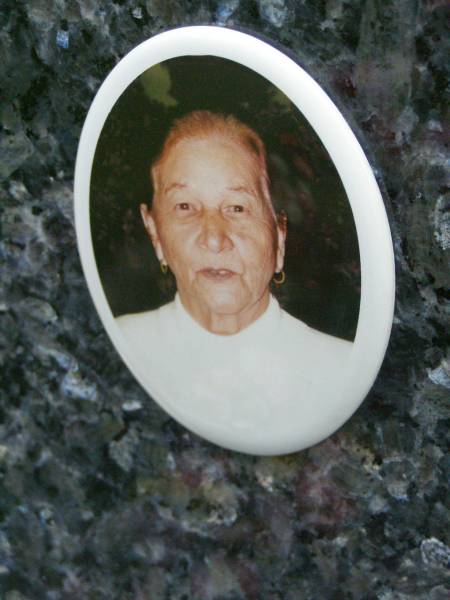 Ella BOUCHEREAU,  | 12-07-10  - 28-06-04,  | mother grandmother great-grandmother;  | Pimpama Uniting cemetery, Gold Coast  | 