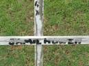 
Jamie HOWEN,
10-5-57 - 24-3-01 aged 43 years;
Pimpama Uniting cemetery, Gold Coast
