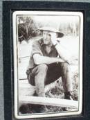 
Ralph GARDNER, uncle,
30-6-1918 - 7-11-1993,
poem by Celestine Ryan;
Pine Mountain St Peters Anglican cemetery, Ipswich
