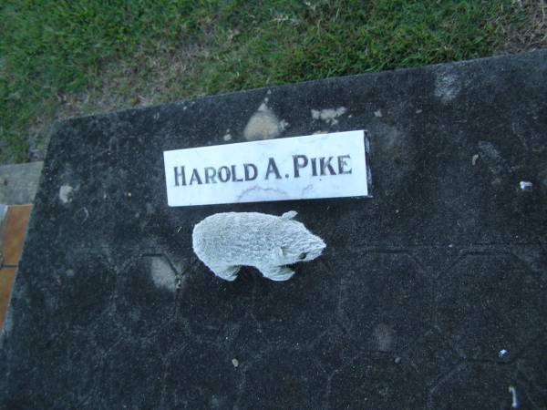 Harold A. PIKE;  | Polson Cemetery, Hervey Bay  | 