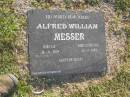 Alfred William MESSER, born UK 16-9-1859, died Australia 22-7-1889 aged 29 years, plaque supplied by Keith Messer 2008; Polson Cemetery, Hervey Bay 