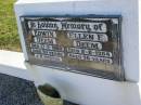 Edwin DEEM, died 17-2-1990 aged 93 years 8 months; Ellen E. DEEM, died 2-11-1984 aged 96 years; Polson Cemetery, Hervey Bay 