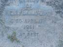 Henry (Banjo) OWEN, died 17 April 1961; Polson Cemetery, Hervey Bay 
