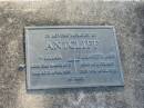 William ANTCLIFF, born 3 March 1873, died 20 April 1959; Elizabeth Ann ANTCLIFF, born 16 Feb 1883, died 12 April 1970; Polson Cemetery, Hervey Bay  
