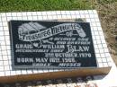 Craig William BLAW, son brother, born 18 May 1960, accidentally shot 2 Oct 1970; Polson Cemetery, Hervey Bay 