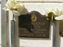 J.R.L. KEENAN, died 26-3-1993 aged 65 years; Polson Cemetery, Hervey Bay 