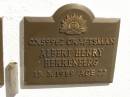 Albert Henry HERRENBERG, died 13-3-1989 aged 77 years; Polson Cemetery, Hervey Bay 