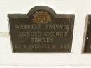 Arnold George PERREN, died 27-9-1912 - 12-9-1992; Polson Cemetery, Hervey Bay 