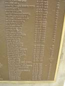 
Port Macquarie historical society - list of deaths

Historic cemetery:

Philip an aboriginal 4 Sep 1865
William GAUL 27 Sep 1865 aged 25
Horatio Thomas Norris TOZER 28 Oct 1865 aged 48
Joseph KEEDY 4 Nov 1865
Joseph PHILLIPS 30 Nov 1865 aged 72
Mary Susannah CASWELL 8 Dec 1865 aged 74
Joseph Barker KNIGHT 15 Dec 1865 aged 59
William Thomas REILLY 1 Jan 1866 aged 2
Andrew ROBISON  ROBINSON 13 Jan 1866 aged 75
Winifred BLEWETT 12 Feb 1866 aged 57
Ellen McDERMOTT 28 Feb 1866 aged 50
Peter HORNBURY 25 Mar 1866 aged 76
Esther PHILLIPS 22 Jun 1866 aged 63
William MELLON 15 Sep 1866 aged 60
Peter LIKTEN  LITTLER 29 Sep 1866 aged 56
Elizabeth COOTS 30 Sep 1866 aged 74
Richard CLARK 7 Oct 1866 aged 75
John EDWARDS 14 Oct 1866 aged 60
James MAHER alias William DAVIDSON 14 Oct 1866 aged 69
Elizabeth MILLS 16 Oct 1866 aged 29
James CARNEY  KEARNEY 24 Oct 1866 aged 50
Peter NELSON  NILSON 29 Oct 1866 aged 52
Eupheme McKELLAR 31 Oct 1866 aged 83
Harriet Alice GARVIN 25 Nov 1866 aged 2
Elizabeth BOYD 31 Jan 1867 aged 87
Mary FERDONE 2 Feb 1867 aged 80  87
William JONES 23 Feb 1867 aged 64
John CARTER alias Henry JOHNSON (real name) Henry O. SMITH 27 Feb 1867 aged 42
Thomas Constant Paget MORTON 3 Mar 1867 aged 80
Charles GILMAN  GILMORE 10 Mar 1867 aged 64
John BAXTER 15 Mar 1867 aged 80
Joseph LANSDALE  LONSDALE 18 Mar 1867 aged 60
Charles TORREN 19 Mar 1867 aged 63
Maria MANNING 27 Mar 1867 aged 38
Simon CARMAN 9 Apr 1867 aged 77
Thomas RYAN 22 Apr 1867 aged 25
Thomas RIGNEY 25 Apr 1867 aged 21
Timothy ROACH 29 Apr 1867 aged 27

Port Macquarie historic cemetery, NSW
