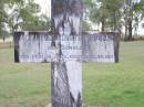 
Adeline J.D. STEINHARDT, nee SCHULZ,
born 16 Feb 1875 died 30 Aug 1911;
Adeline STEINHARDT,
born 29 Aug 1911 died 18 Nov 1911;
Ropeley Immanuel Lutheran cemetery, Gatton Shire
