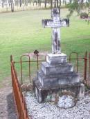 
Marie NATALIER, nee GARMEISTER,
born 7 Jan 1857 died 18 Nov 1910;
Ropeley Immanuel Lutheran cemetery, Gatton Shire
