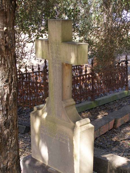 Hermann August WESSLING, son,  | born 29 May 1883 died 27 Oct 1892;  | Otto Carl WESSLING,  | born 17 July 1881 died 16 Nov 1900;  | Ropeley Scandinavian Lutheran cemetery, Gatton Shire  | 