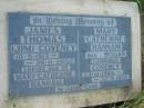 
James Thomas (Jim) COVENEY,
son of Mary Catherine HANNAM,
10-5-1917 - 26-11-2002;
Mary Catherine HANNAM (nee HOGAN formerly COVENEY),
23-12-1884 - 22-5-1974;
Rosevale St Patricks Catholic cemetery, Boonah Shire


