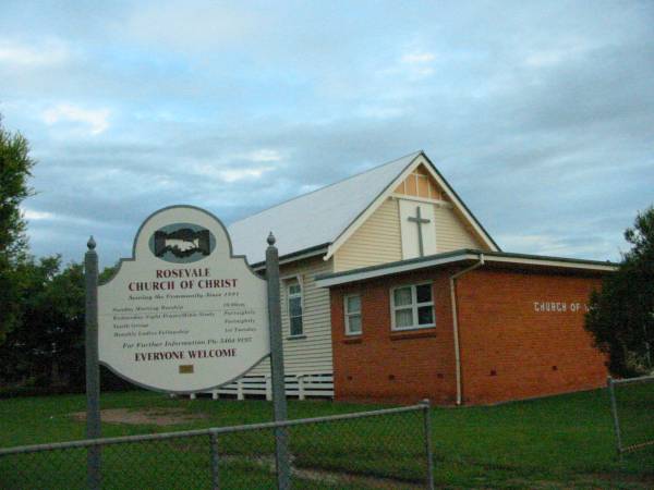 Rosevale Church of Christ cemetery, Boonah Shire  | 