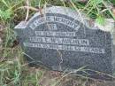 
David E. MCLAUGHLIN, husband,
died 28 Feb 1948 aged 62 years;

Rosevale Methodist, C. Zahnow Road memorials, Boonah Shire

