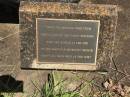 
These headstones come from the graves of the early settlers who are buried at the site of the Rosevale Methodist Church, Rosevale, 800m west of this site.
Rosevale Methodist, C. Zahnow Road memorials, Boonah Shire


