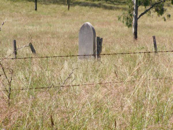 Sellars private burial ground, Rosevale, Boonah Shire  | 