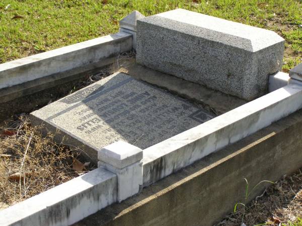 William J. ELLIS,  | husband,  | died 1 Dec 1935 aged 60 years;  | Annie Lousia ELLIS,  | died 21 May 1952;  | Bald Hills (Sandgate) cemetery, Brisbane  | 