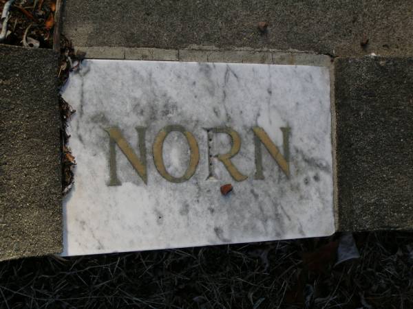 Christina Mabel (Norn) THOMAS,  | mother,  | died 9 Jan 1956 aged 80 years;  | Bald Hills (Sandgate) cemetery, Brisbane  | 