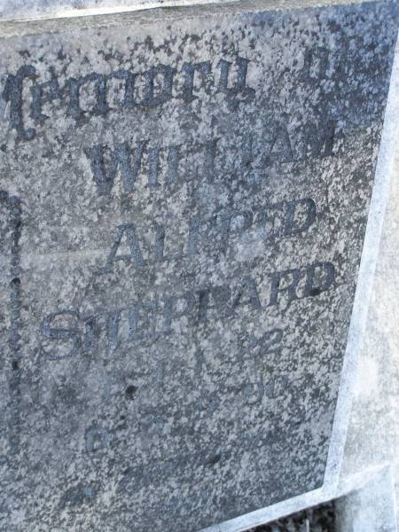 Elma Rose SHEPPARD,  | born 25-10-27,  | died 20-1-56;  | William Alfred SHEPPARD,  | born 1-1-22,  | died 5-9-90;  | Bald Hills (Sandgate) cemetery, Brisbane  | 