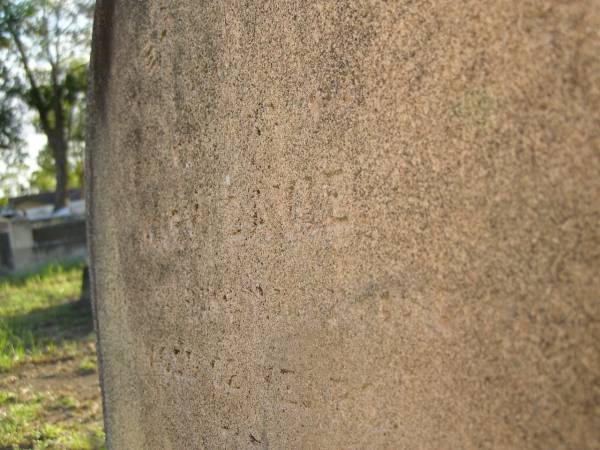 Mary DAVIES,  | [unreadable],  | aged 62 years;  | Bald Hills (Sandgate) cemetery, Brisbane  | 
