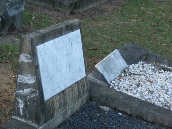 Evelyn BULGIN,  | mother,  | died 7 Sept 1928 aged 71 years;  | Bald Hills (Sandgate) cemetery, Brisbane  | 