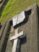 
Ettie FOLEY,
died 10 Oct 1931;
William P.P. FOLEY,
priest,
died 20 Sept 1955;
Bald Hills (Sandgate) cemetery, Brisbane
