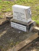 
Henry FIELD,
of Dalry Bowen,
died 31 Oct 1914 aged 76 years;
Raymund Atkinson FIELD,
son,
2 May 1875 - 19 Aug 1926;
Bald Hills (Sandgate) cemetery, Brisbane
