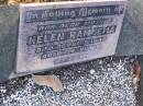 
Helen RAMKEMA,
mother,
died 26 Sept 1949 aged 74 years;
Bald Hills (Sandgate) cemetery, Brisbane
