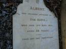 
Albert,
husband of Eva DAVIS,
died 11 Nov 1913 aged 28 years;
Bald Hills (Sandgate) cemetery, Brisbane
