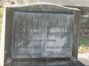 
Sheila Joyce (Betty) TURNER,
daughter,
died 18 Jan 1961 aged 33 years;
Bald Hills (Sandgate) cemetery, Brisbane
